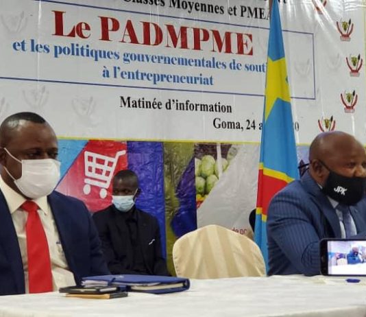 Goma: le gouvernement lance le projet d’appui aux MPME financé à hauteur de 100 millions USD