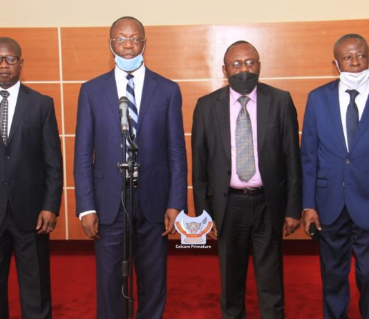 DGDA: le rapport préliminaire de la commission d’enquête parlementaire présenté à Sylvestre Ilunga