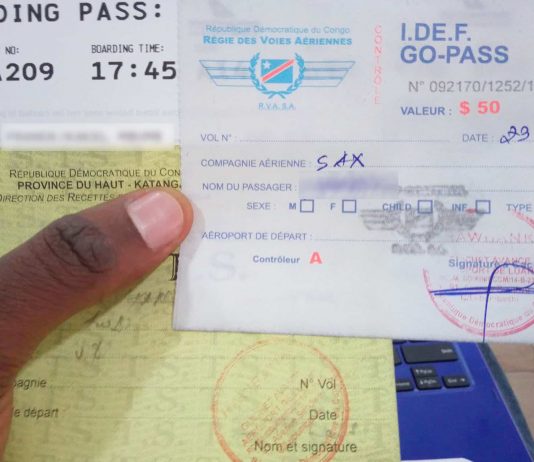 RDC/Go-pass: 22 millions de dollars ont pris une destination inconnue (Igf)