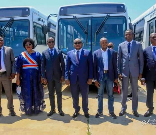 RDC: Réception d’un nouveau lot de 110 bus Transco de marque Volvo par le Gouvernement