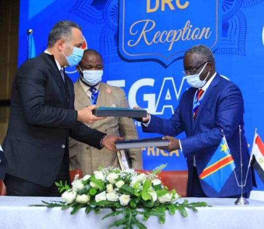 RDC-Egypte: plusieurs contacts signés pour la mise en œuvre des projets d’investissements, chiffrés à 996 millions USD