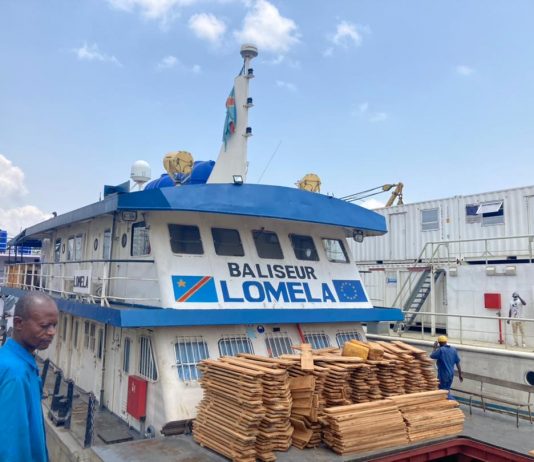 Kasaï oriental : les travaux de dragage et balisage de la rivière Lubi lancés à Ndomba