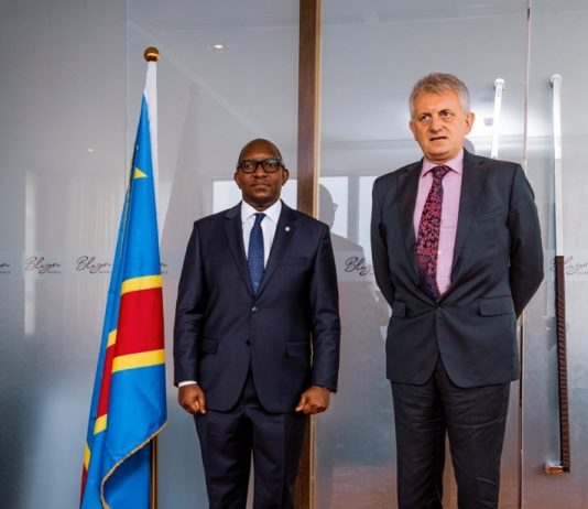 Jean-Marc Châtaigner présente à Sama Lukonde les priorités de l’UE en RDC