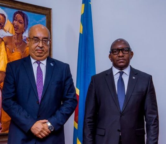 RDC: le Directeur du Bureau Régional Multisectoriel de l’UNESCO pour l’Afrique Centrale chez Sama Lukonde