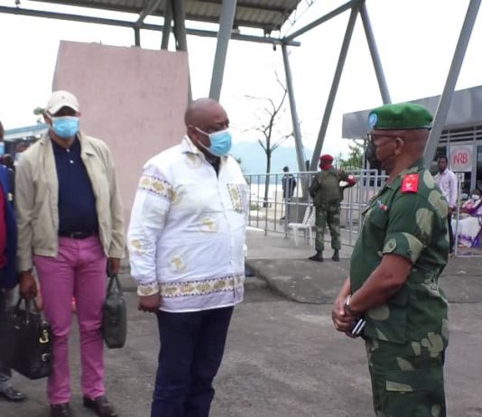 Nord-Kivu/Nyiragongo: la délégation du gouvernement est arrivée à Goma