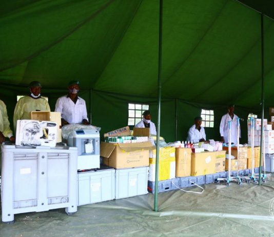 Goma: Denise Nyakeru apporte 2,6 tonnes des médicaments à l’hôpital de Kyeshero