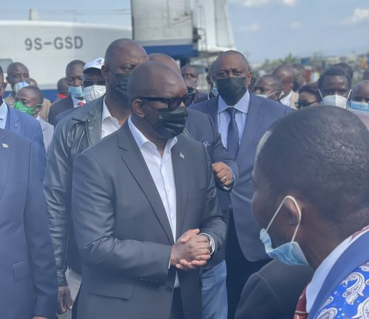 RDC: le Premier Ministre a visité les déplacés de Goma installés à Bukavu
