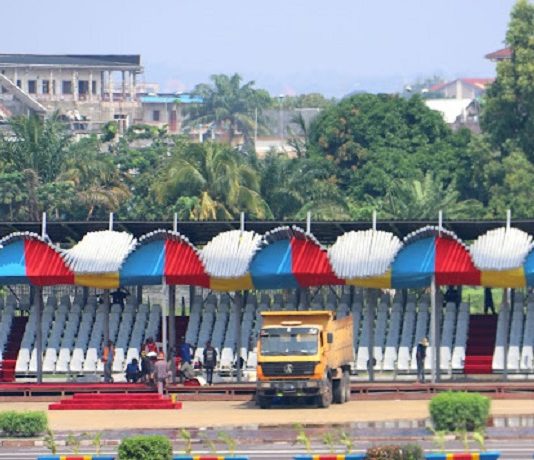 Kinshasa/contrats chinois: l’aménagement de la place du cinquantenaire avait coûté 25,1 millions $ (rapport)