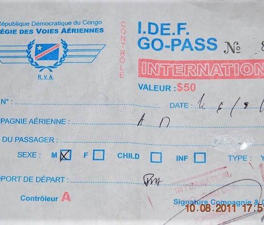RDC: le go-pass a généré 8,1 millions au premier semestre 2021