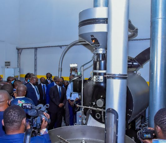 RDC: inauguration d’une usine de torréfaction du café, dont la valeur est de 306.840 euros