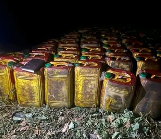 Kongo-central: saisie de 765 bidons de carburant de contrebande provenant de l’Angola