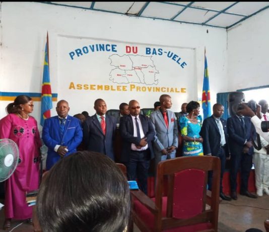 Bas-Uele: le nouveau gouvernement investi après présentation d’un programme de 18,6 millions usd