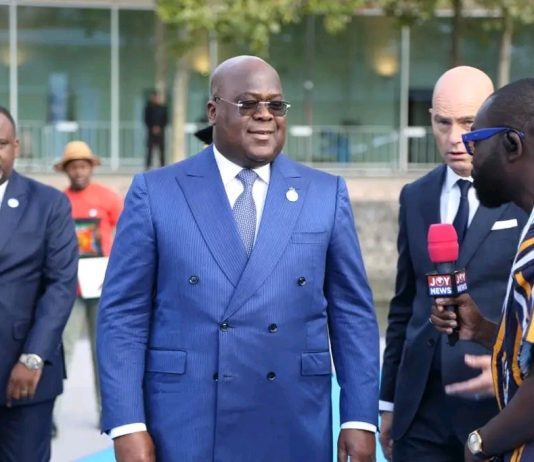 Climat: à Rotterdam, Félix Tshisekedi appelle le monde au respect du pacte de Glasgow