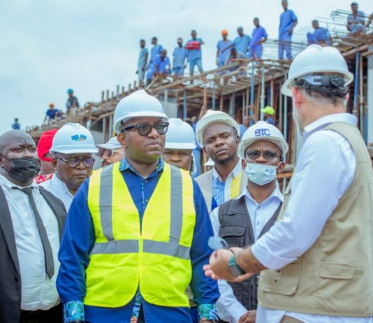 RDC-9ème Jeux de la Francophonie: Sama Lukonde évalue le niveau d’exécution des travaux d’infrastructures