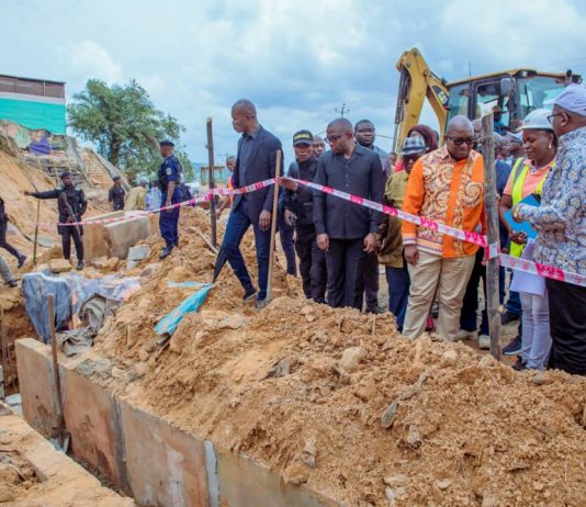 Lutte antiérosives: Sama Lukonde sur terrain pour inspecter les principaux chantiers à Kinshasa