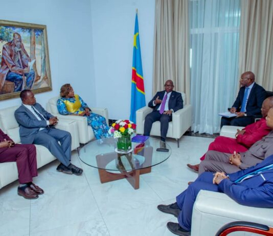 RDC: Sama Lukonde discute avec des gouverneurs de la gestion de crédit carbone