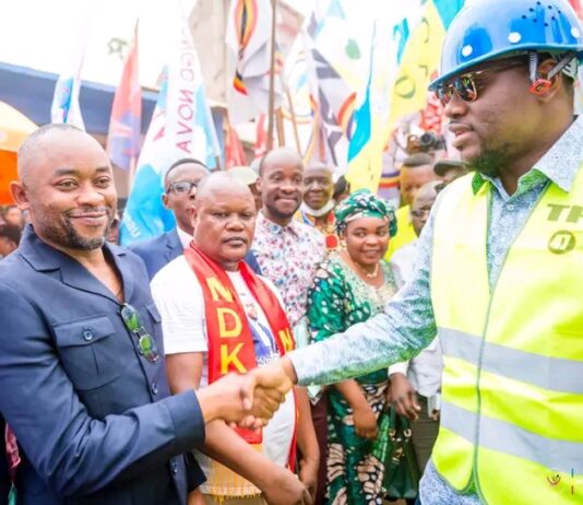 Kongo-Central : le gouverneur Grâce Bilolo a inspecté les différents chantiers lancés à Matadi