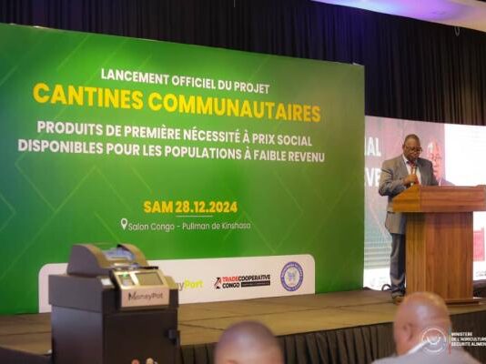 RDC: le Gouvernement lance un projet des Cantines communautaires pour aider les populations vulnérables