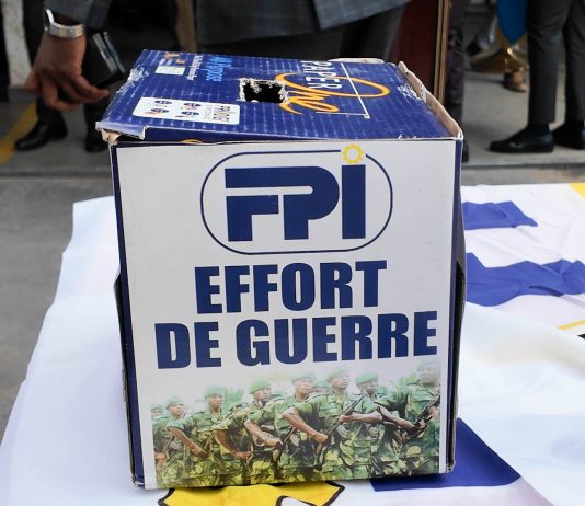 FPI: Lancement de la campagne des contributions volontaires pour soutenir l’effort de guerre et la population meurtrie de l’Est de la RDC