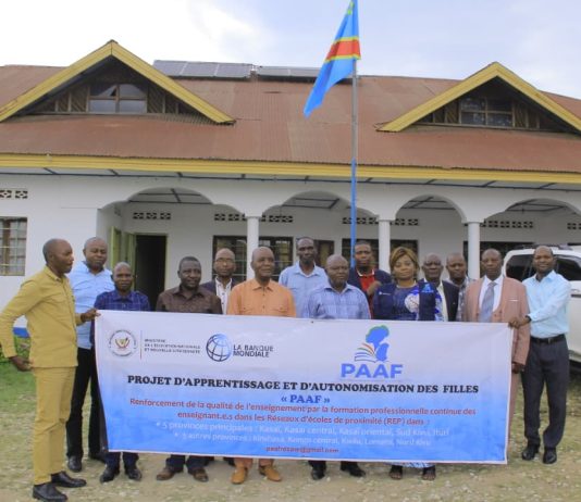 Bunia : le projet PAAF lance un atelier pour créer des réseaux d’écoles de proximité en Ituri