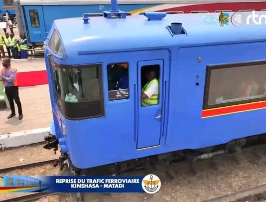 Modernisation du rail congolais : Félix Tshisekedi relance la ligne stratégique Kinshasa–Matadi