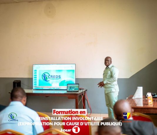 RDC : Le CREDS forme des experts pour mieux gérer la réinstallation involontaire face aux projets d’utilité publique
