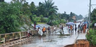 Kikwit sous les eaux : routes et ponts gravement endommagés