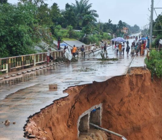 Kikwit sous les eaux : routes et ponts gravement endommagés