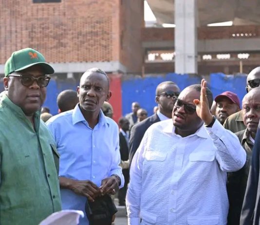Kinshasa : Tshisekedi inspecte les grands chantiers urbains