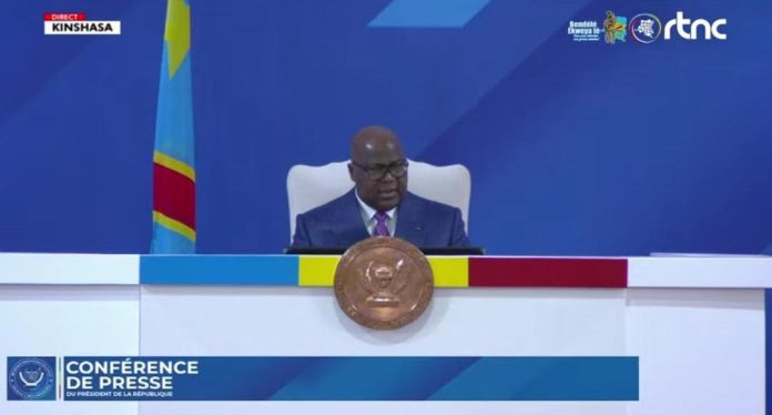 Conférence de presse du Pdt Félix T